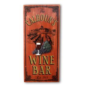 Chateau Wine Bar Sign