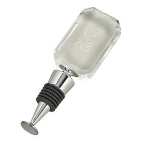 Vertical Acrylic Stopper With Flat Bottom