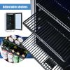 Built-in and Freestanding 15" Mini Beverage Refrigerator/Wine Cabinet, 120 Cans, 34-65°F, Quiet, Adjustable Shelves, LED Lighting, ETL , Touch Control