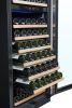 SOTOLA 24 inch Dual Zone Wine Cooler Refrigerator, 152 Bottle Large Capacity Fast Cooling Low Noise, Frost Free Wine Fridge with Digital Temperature C