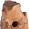 Wine Rack for 8 Bottles 15.7"x11.8"x31.5" Solid Teak Wood