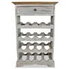 Wine Rack Solid Reclaimed Wood 21.7"x9.1"x33.5