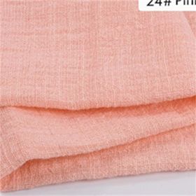 Party Dining-table Decoration Raw Edge Placemat (Option: 24 Pink-42x 42cm)