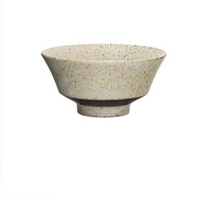 Coarse Ceramic-based  Personality Anti - Hot Small Soup Bowl (Option: Natural Color)