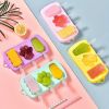 1pc Ice Cream Mold; Handmade DIY Making Ice Ball; Cute Cartoon Grinder; Household Silicone Ice Stick; Ice Ball; Homemade Ice Cube; Cheese Pastry Model